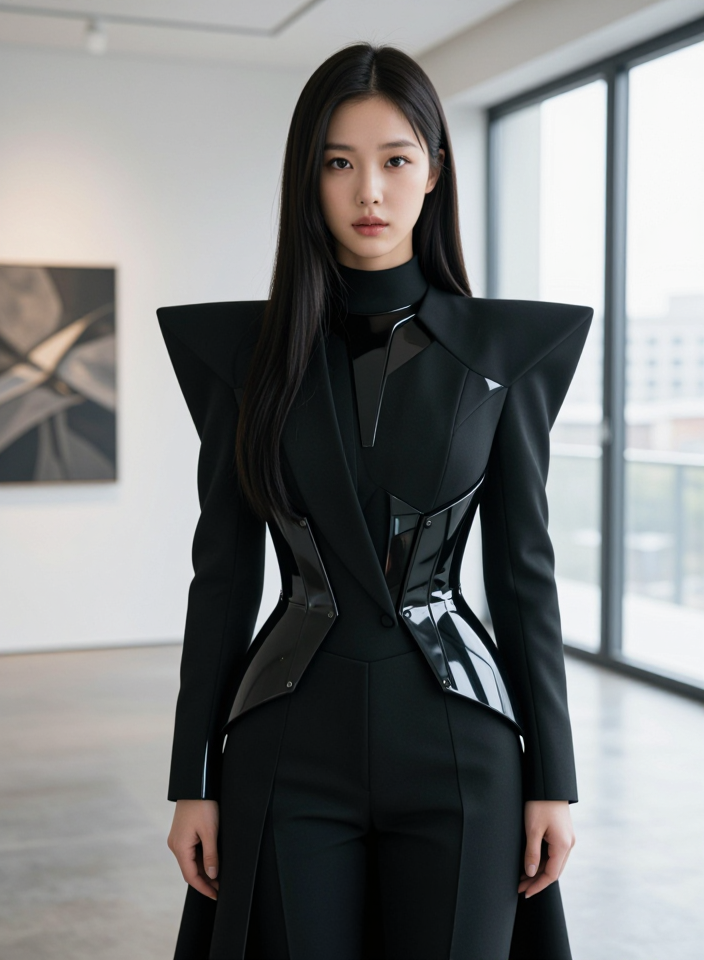 구조적인 미래의 실루엣